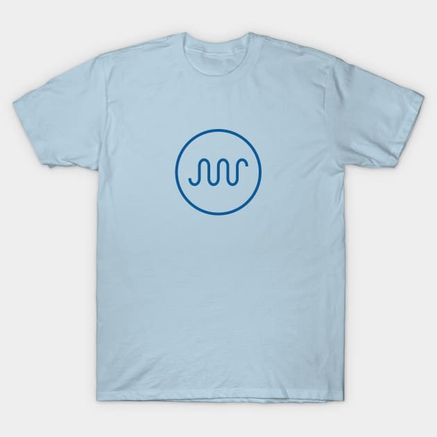 Synth Waveform for Electronic Musician T-Shirt by Atomic Malibu